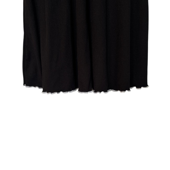 See You Monday Black Spaghetti Strap Babydoll Mini Dress - Picture 3 of 5